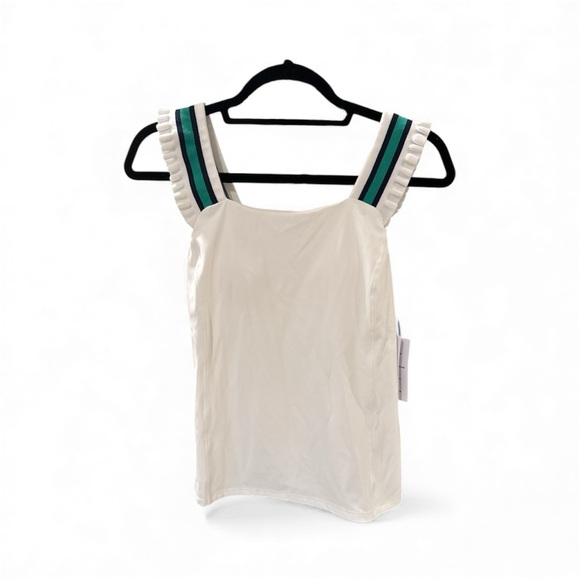 Southern Tide blue, green and white tennis/golf skort with Ralyee matching top. - Picture 3 of 10